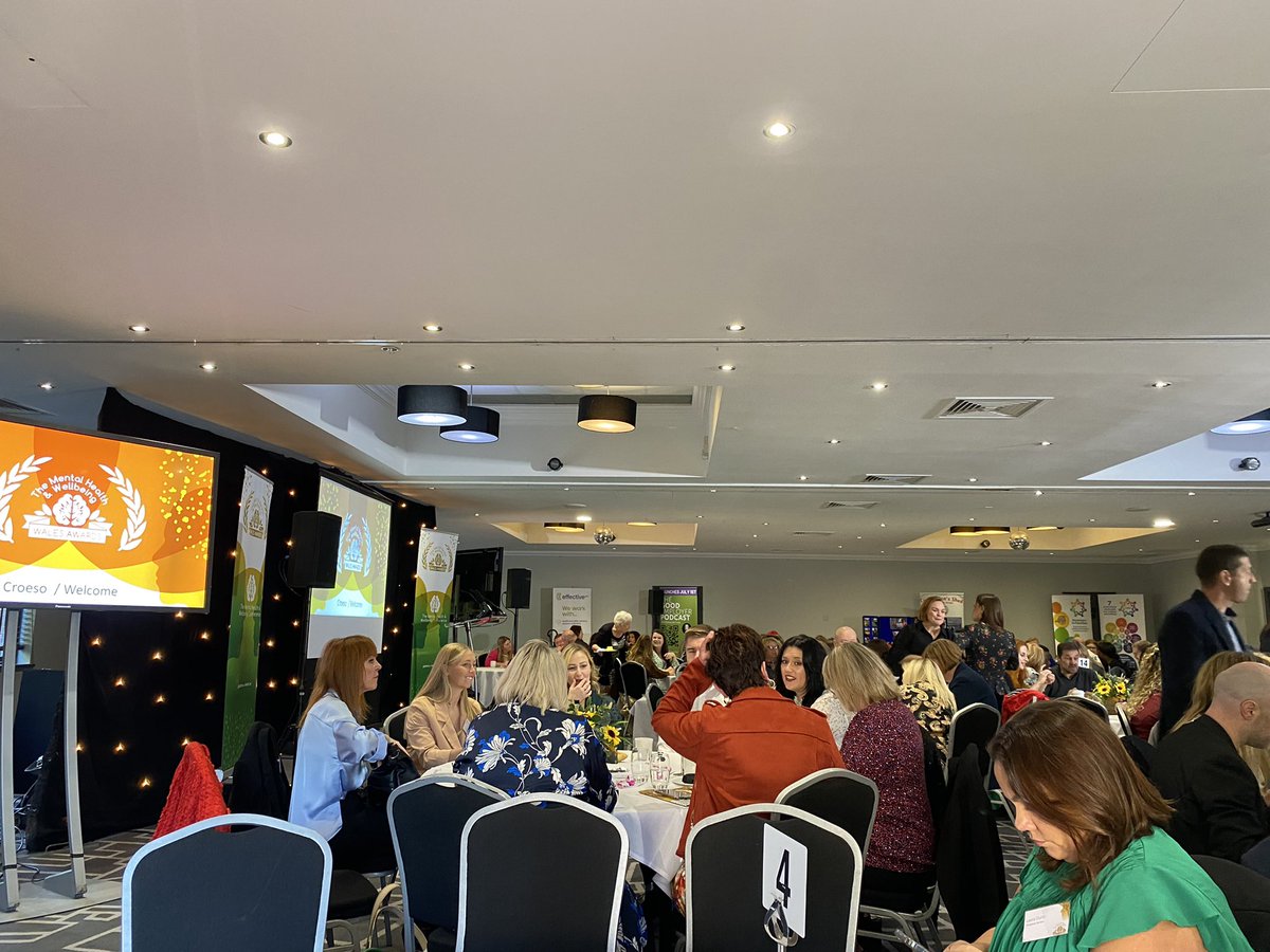 Thank you <a href="/IiFWales/">IiF Wales</a> for inviting me to The Mental Health &amp; Well-being Wales awards, it’s been a very interesting morning so far, having met lots of fabulous people and organisations. #WMHD2022 #MHWCONF