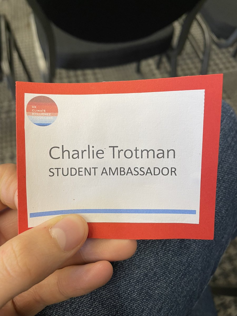TrotmanCharlie's tweet photo. Helping out at the uk climate resilience showcase today with the @UniOfHull so super excited to see all the projects presented
#ClimateEmergency #ClimateCrisis #climateresilience #climateshowcase https://t.co/u3FrEki23S