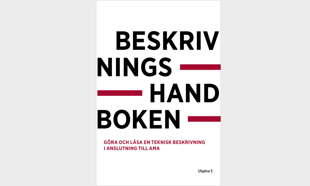 Ny utgåva av Beskrivningshandboken ute – nu med CoClass svensk-byggtjanst.mynewsdesk.com/pressreleases/…