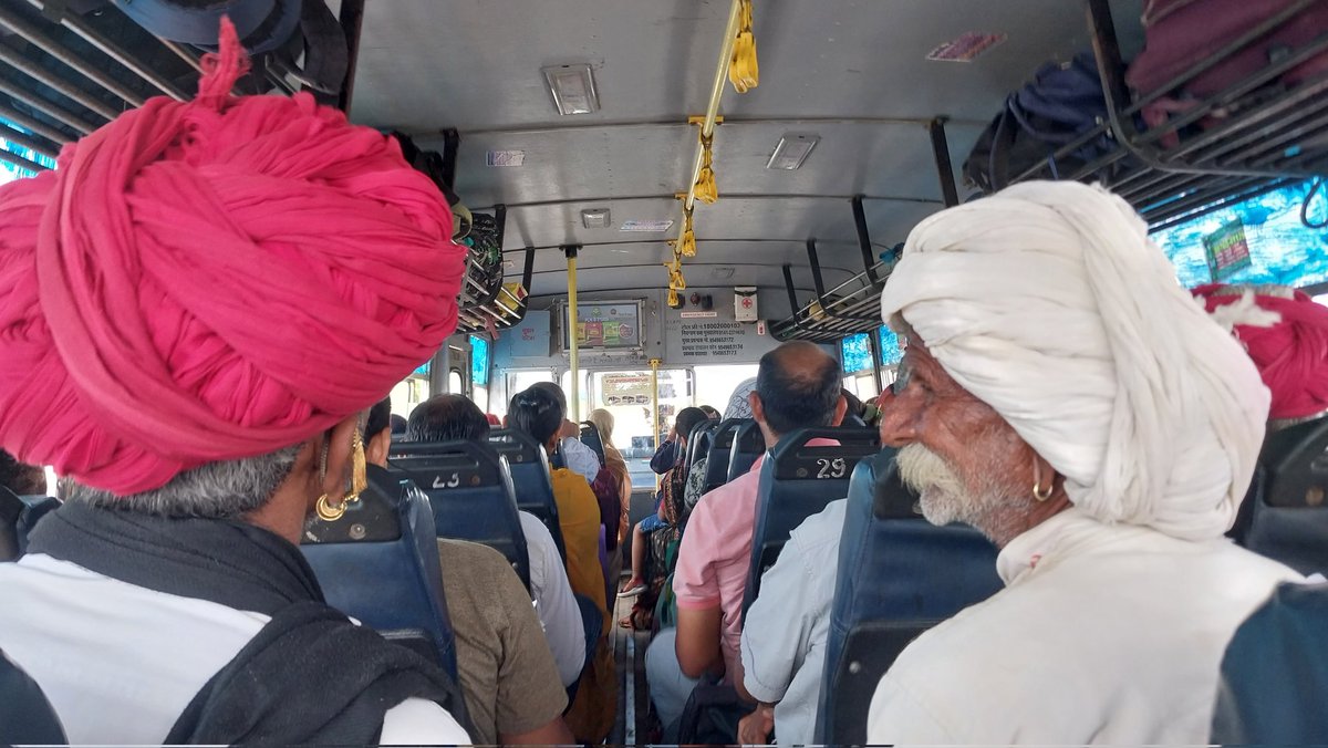 Pushpen17726523's tweet photo. Traveling to ajmer for exam but Mr coundcter is not agree for free travel. #rsrtc
#brijendraola https://t.co/xWqiDhTUrF