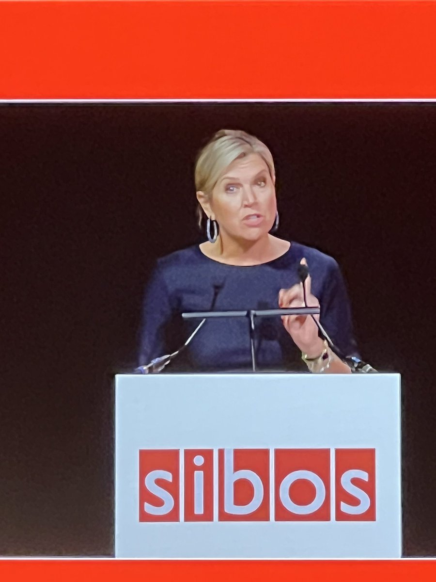 KittaLarsen's tweet photo. SIBOS Plenary with the Dutch Queen - wow😁  #SIBOS2022 https://t.co/y4KQ86rcZV