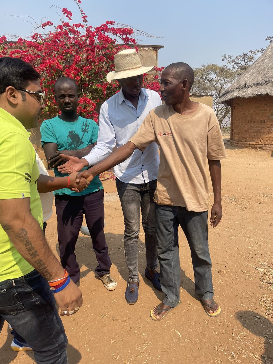 In the field of Megha Nath Gold fields private limited, Zimbabwe 🇿🇼. Gold Mines visit with team at Zimbabwe 🇿🇼. New beginning in the sector of Gold mining in Zimbabwe with 250 hectares land. #opeshsingh #goldmines #meghanath #success #Zimbabwe