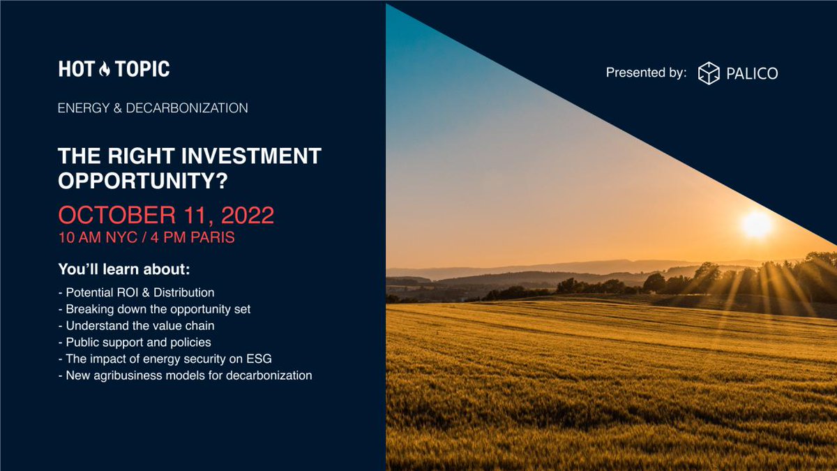 BekaFinance's tweet photo. · Beka AM ·
📆 #SaveTheDate I Tomorrow, October 11th (16h00 Spain).
📣 @Palico: «The right investment opportunity for rapidily-changing times?», with #BorjaDeRoda, Senior Director Beka Asset Management.
🔗 Join the discussion: https://t.co/pVRPfTsnwN
#BekaAM #PrivateEquity 🌱 https://t.co/3tHbzV8aW0