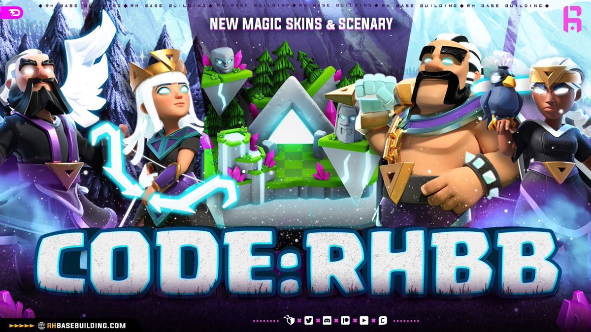 Finally the wait is over!!!🥳
Update is live and the Townhall 15 is on the way. 🤯🤯
There's also 4 new hero skins and 1 scenery coming 😎

🥰┇ Please don't forget to support your favourite Creator. If you decide for us. Here is CODE: RHBB 

supr.cl/UseCodeRHBB