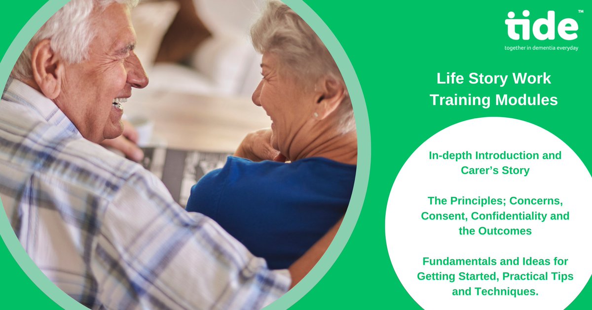 tide_carers's tweet image. Our #training for #dementia professionals is developed by experts and unpaid #carers. Join us for Life Story Work Training on Wed 2 November, 9:30 – 16:30 

bit.ly/3TaUJEG 

#CPD