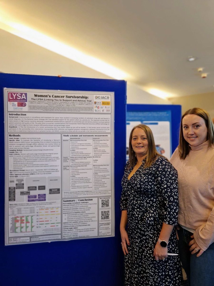 Cancer Research @UCC (@canresucc) on Twitter photo Congrats to @IANOcancernurse on an excellent 40 yr celebration in Cork this weekend. Our team were delighted to represent #LYSAtrial at the event. Great networking, progress & cancer nursing displayed 👏#IANO40 <a href="/cancernursecuh/">Cancer Nursing CUH</a>, @cuh_cork <a href="/IrishCancerSoc/">Irish Cancer Society</a> @flynnnaoimh @kateocon11 Congrats to @IANOcancernurse on an excellent 40 yr celebration in Cork this weekend. Our team were delighted to represent #LYSAtrial at the event. Great networking, progress & cancer nursing displayed 👏#IANO40 <a href="/cancernursecuh/">Cancer Nursing CUH</a>, @cuh_cork <a href="/IrishCancerSoc/">Irish Cancer Society</a> @flynnnaoimh @kateocon11