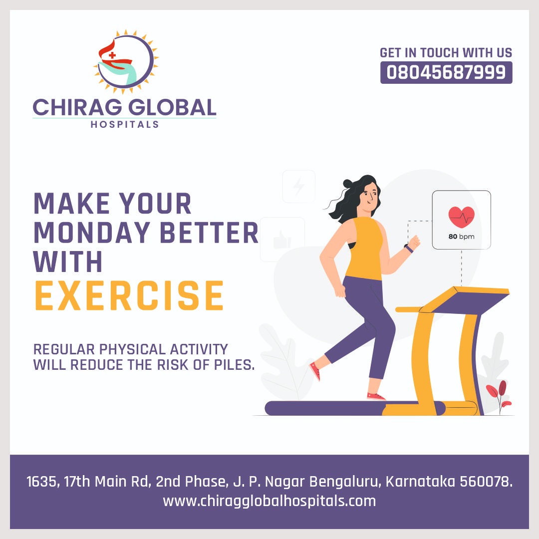 HospitalChirag's tweet photo. Make your Monday better with Exercise!!!
👉🏻Book Appointment: 080 45687999
👉🏻Visitus:https://t.co/CAtb6y9Feb
#Chirag #smoking #exercise #coloncancer #mondayvibes #mondaymotivationchallenge #piles #pileshospital #laser #lasersurgery #pilesurgery #pileshospitalbangalore https://t.co/mBqBmd2h3m