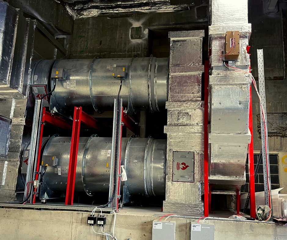 firetrace_duct's tweet photo. We are at Waterloo station where a ventilation system has been supplied to BS 476- part 24 Smoke Control ducts.
2 Hours insulation with matching CASWELL Firesafe® Access Doors.
Find out more here
https://t.co/nYoyHUfWNg
#firesafe #pfp #firerate #ductwork #smokecontrol https://t.co/wOtXQj8OWj