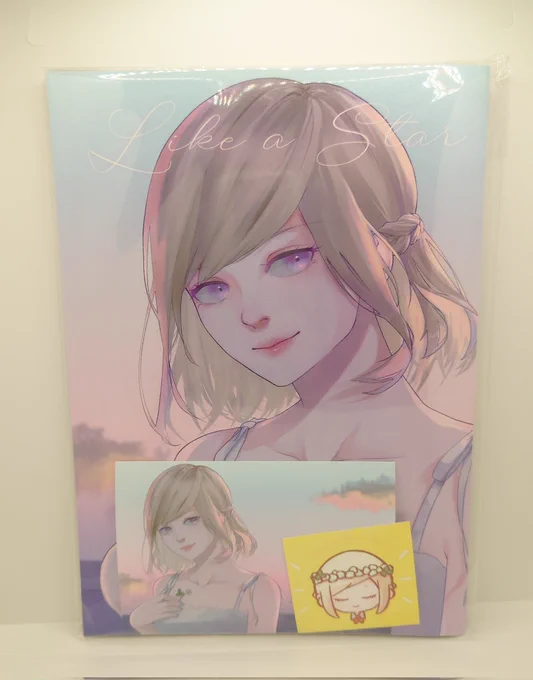 「Like a Star」を *flower crown* で購入しました  #booth_pmにちごさん ()の御本が届きました!アキラさんセットが最高&最強過ぎる……!Boostの返礼品がめっっっちゃ可愛くてBoostして良かったーーーー!!!てなりましたありがとうございます! 