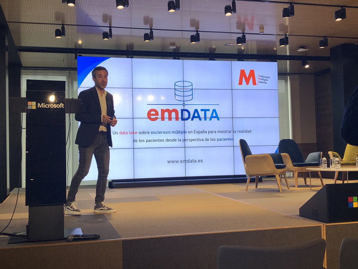 “Nadie está liderando este espacio. Los pacientes hemos decidido con #EMDATA responder a esta necesidad de recoger y mostrar datos, y empezar a construir de cero para que se enriquezca la comunidad de #EsclerosisMúltiple.” <a href="/MicrosoftES/">Microsoft España</a>