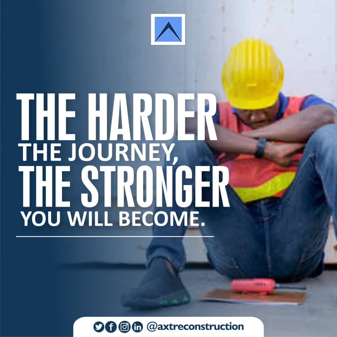 axtreconstruct's tweet photo. Many times will come…

When you’ll hate the journey, you’ve chosen.

When you’ll be close to giving up.

When you’ll want to quit.

But you can't stop trying... You will have to continue.

Happy new week.
.
.
.
.
.
#axtreconstruction
#goal  #goals #motivation #success https://t.co/JEauGG3NNO