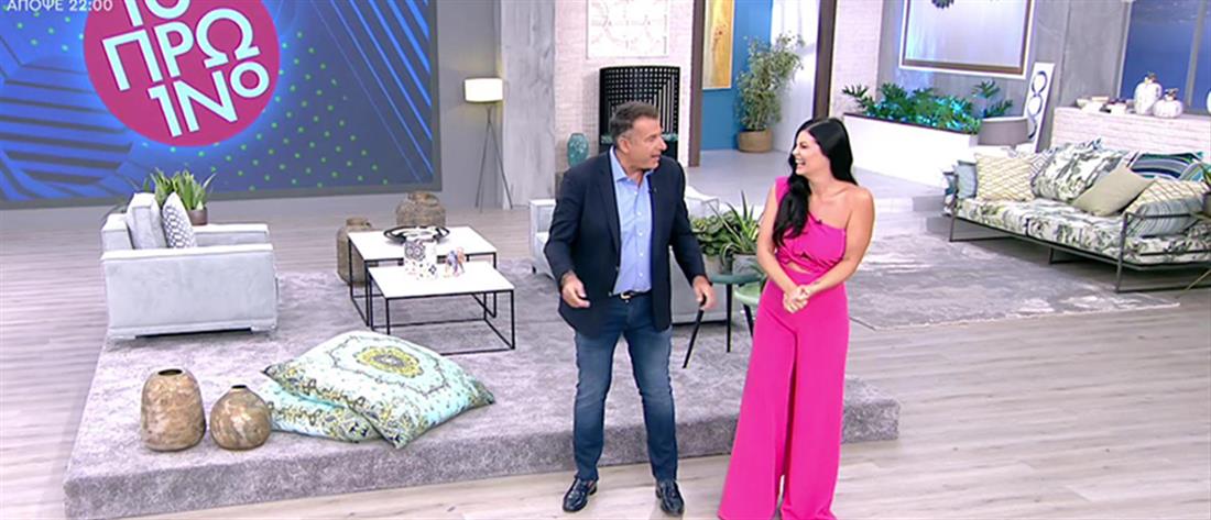 Ο Γιώργος Λιάγκας καλωσορίζει τη Μαρία Κορινθίου στο «Πρωινό» - gossipstory.gr/%ce%bf-%ce%b3%…