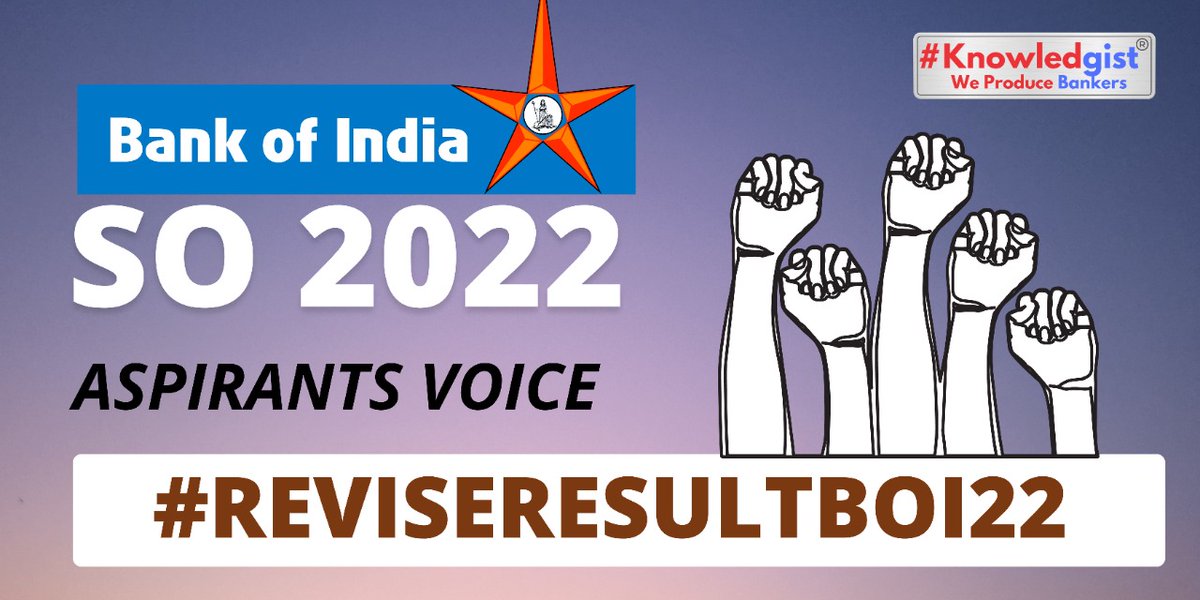 samanwaybera's tweet photo. @BankofIndia_IN #reviseresultboi22
Please Dont Give Excuse ! Revise the result to help innocent people. ....... .@BankofIndia_IN
#boiso2022 
#reviseresultboi
#reviseresultboi22
.@nsitharaman .@FinMinIndia 
.@PMOIndia 
.@ndtvindia .@aajtak
.@NSO365
.@SushantBSinha .. https://t.co/RV8UKJsx62