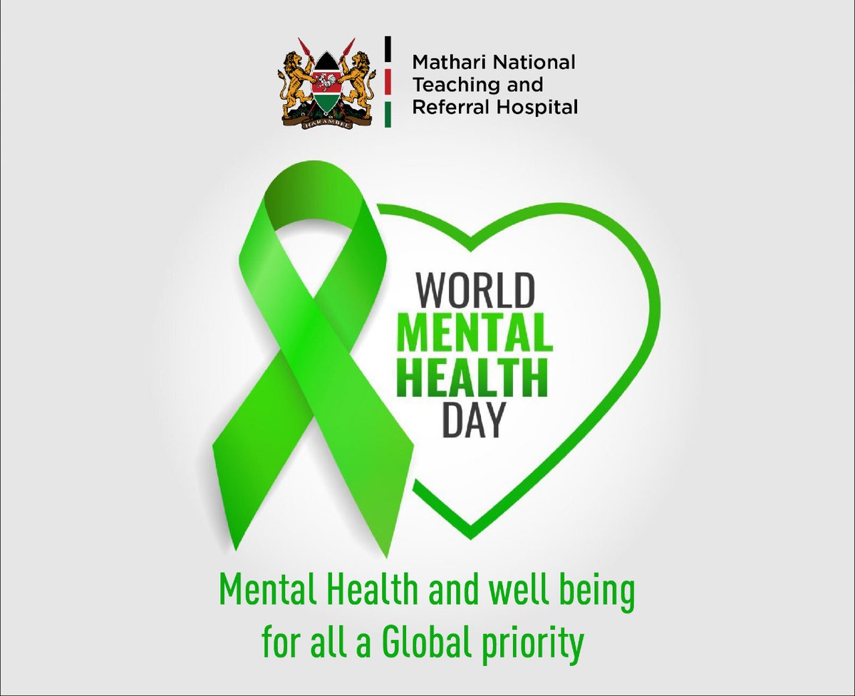 Today we celebrate #WorldMentalHealthDay with an aim to increase global awareness on #mentalhealthchallenges and seek support on #MentalHealth

#nohealthwithoutmentalhealth #mentalhealthmatters