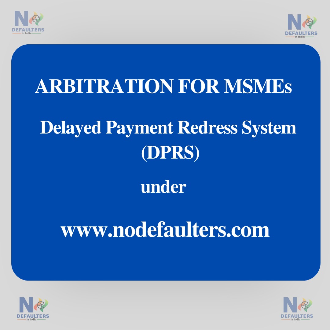 MMGUPTA's tweet photo. We are in the process of creating Arbitration Mechanism for Delayed Payment Redress System ( DPRS) under https://t.co/BJvThUK6FN
Professionals involved in Arbitration process are welcome to join hands.
#arbitration #msmeindia #delaypayments https://t.co/yjiFcBM6sb
