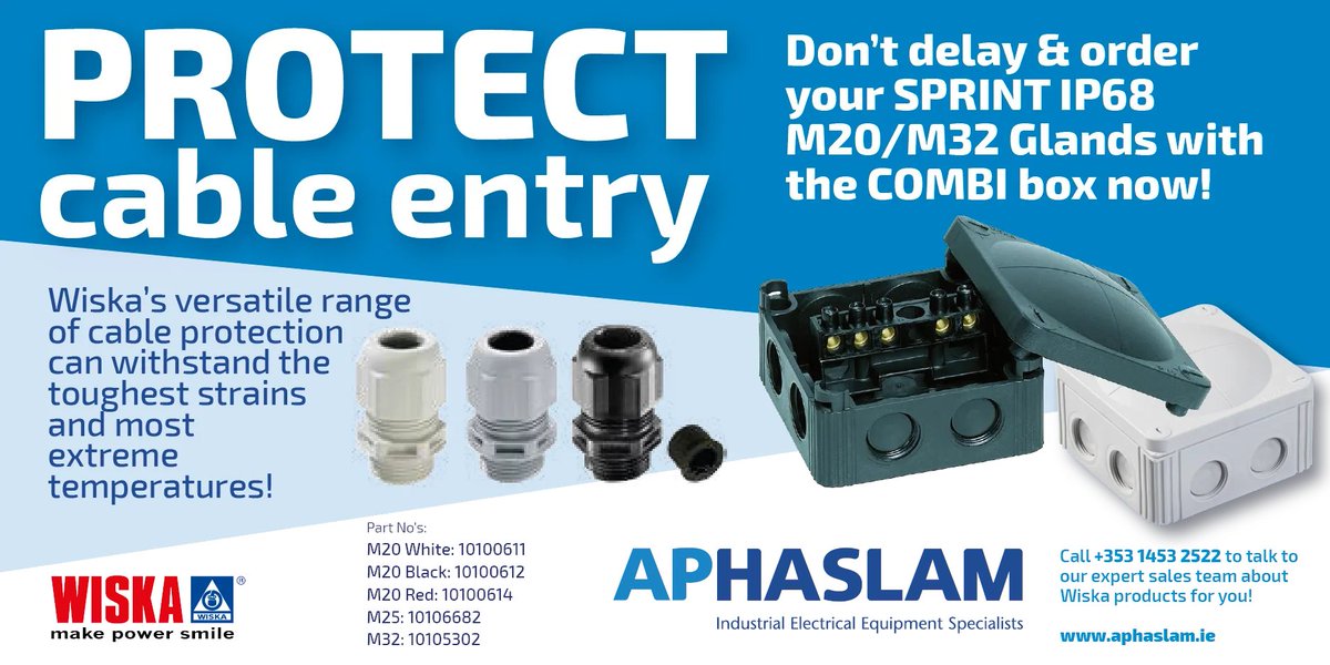 #APHaslam, #Wiska, #Combi, #Sprint, #APHWorkshop, #Electrical