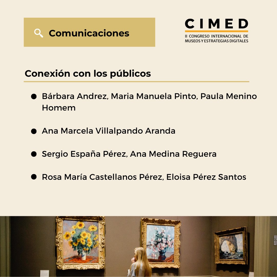 REMED_20's tweet photo. ¡Conoce a quienes estarán presentando sus comunicaciones en #CIMED22! Te presentamos a los profesionales en temas de #TransformaciónDigital, conexión con #públicos y #colecciones que estarán con nosotros en el congreso, si ves tu nombre ¡comparte este post en redes! https://t.co/JZmBdZ0Wav