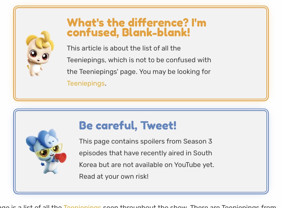 chachapingping's tweet photo. Omg who did this on the teenieping wiki this is the cutest thing I have ever seen 😭😭😭😭 https://t.co/WCFpzYn8Zx