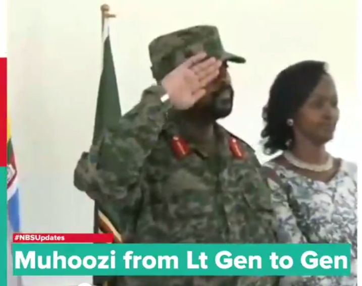 NinsiimaTracy's tweet photo. From Lt Gen to Gen...
The youngest General in the land!
#CongratulationsGenMK⭐⭐⭐⭐ https://t.co/QmgDZPCKna