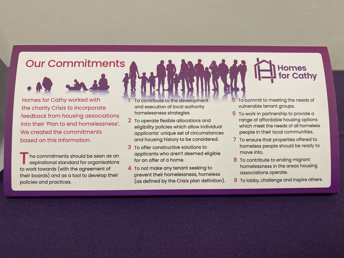 Today I’m representing @VSfromCrisis at @HomesforCathy National Conference. Tackling #homelessness through partnerships, provision and prevention. “It’s about dignity, independence and hope that things can get better with the right support.” @KateNHF #H4C2022 @crisis_uk