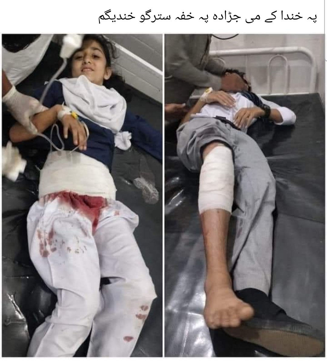 Naeemullah1999's tweet photo. We aren't safe even in our country. 
This happened today in Swat Pakistan
Why pashtoon always targeted by them ?
Why the higher authorities are still silent ?
@CommissionerHR
#HumanRightsViolations
#HumanRightsViolation 
#HumanrightsAttacks 
#SwatRejectsMilitancy 
#swataman https://t.co/4lrZzehVYh