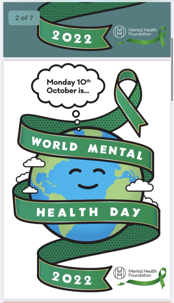 ukrishnamoorth1's tweet photo. Today is World Mental Health Day. 2022 theme, set by the World Federation for Mental Health is 'make mental health and wellbeing for all a global priorityβ. Raising awareness enables opportunity to reconnect with and protect. #MentalHealthDay #mentalhealth #MentalHealthAwareness https://t.co/BjKj0mdgJs