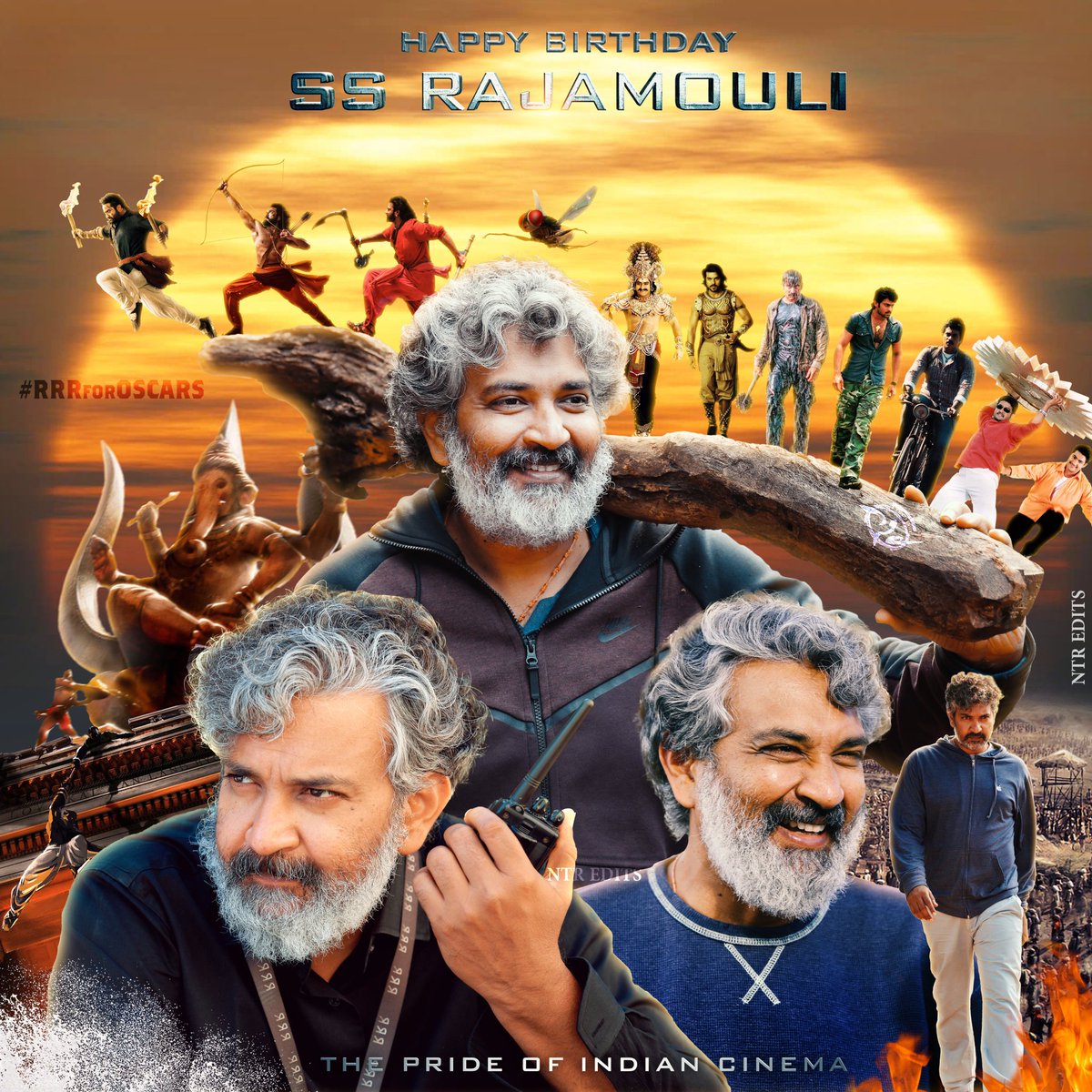 tweetrveerulu's tweet photo. Movie mida mee Stamp padithe BoxOffice Ramp ye..😍
#HappyBirthdaySSRajamouli garu @ssrajamouli 💐🤝
#Successstamp on #Indiancinema
#Telugucinema on #Worldmap
#Prideofindiancinema #Boxoffice #1000cr #Masterfilmmaker #Brahma #SSRajamouli #Toughtaskmaster #Perfectionist #Jakkanna https://t.co/TUsaYqXknd