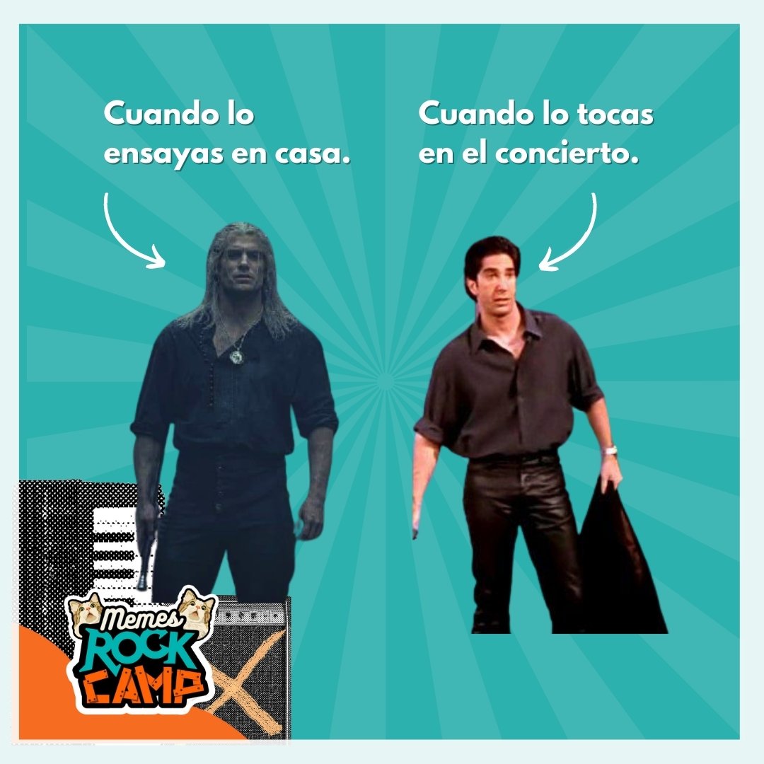 EscuelaRockCamp's tweet photo. Feliz lunes a todos :) No se olviden de hacer el ROCK
#meme #rock #escuelademusica #memerock #memesmusicales #memesespañol #memesdaily #friends #henrycavill #thewitcher #escuelademusica https://t.co/kL6CLDFDkK
