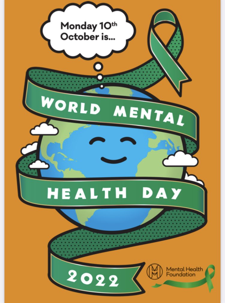 Today is #worldmentalhealthday2022 and the theme this year is 'Make mental health and wellbeing for all a global priority'. Let's continue the conversation today, tomorrow and the days after that.
#mentalhealth #itsokaynottobeokay