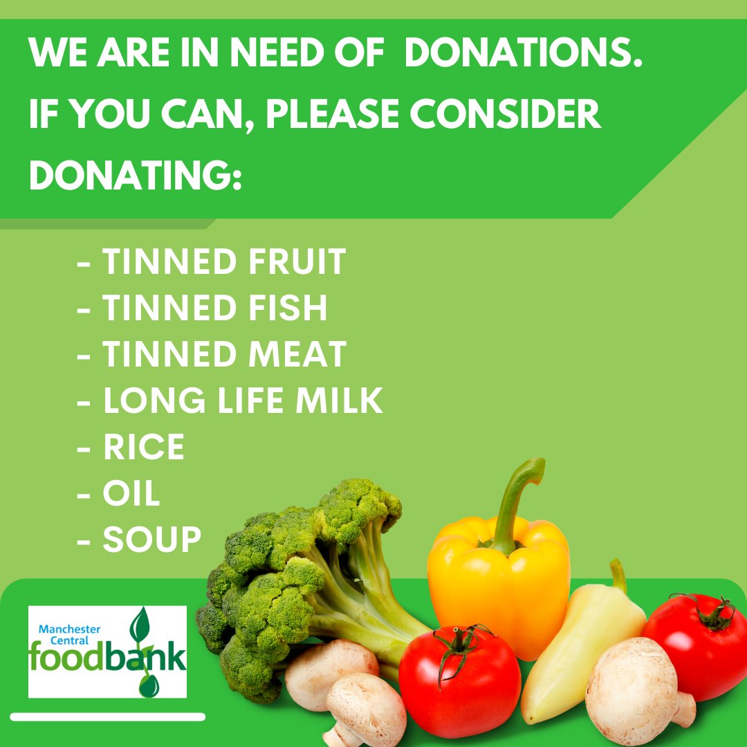 McrFoodbank tweet picture