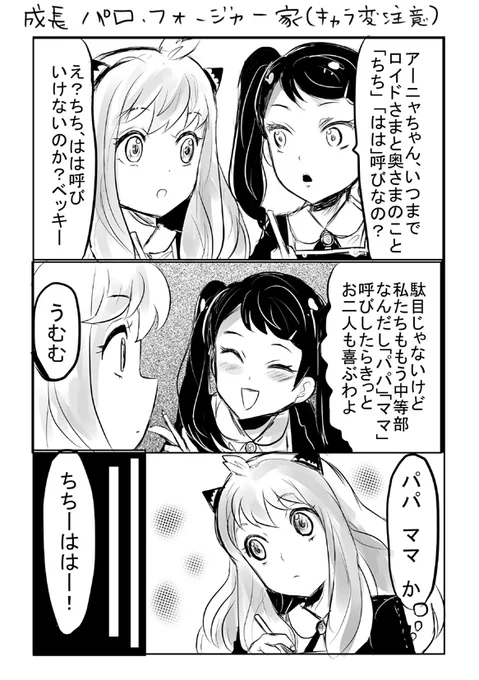 ※成長パロのフォージャー家
ロイドキャラ崩壊注意
#SPY_FAMILY 