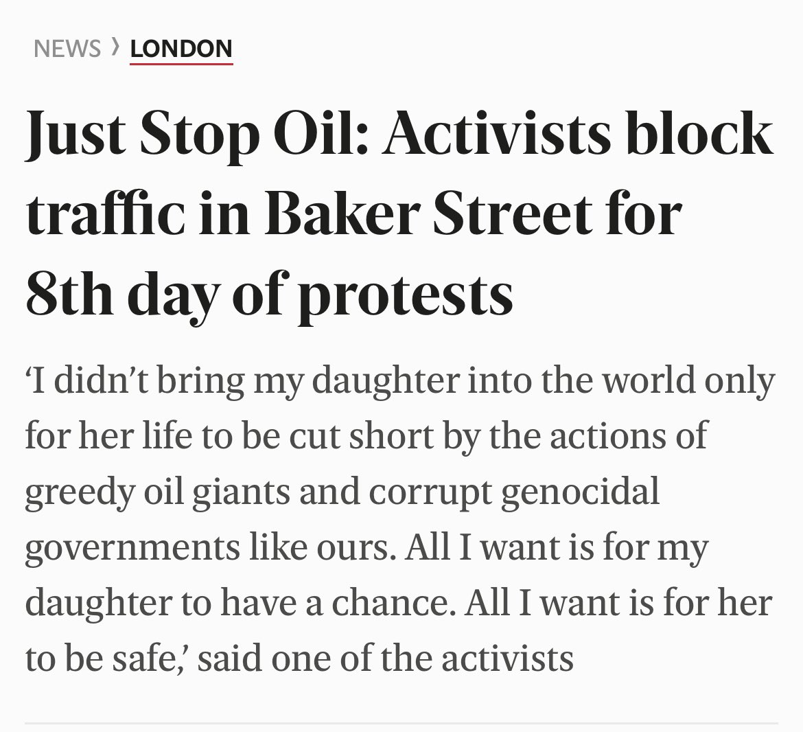 SamanthaLemon's tweet photo. #londonprotest #JustStopOil #piccadillycircusprotest https://t.co/yU05dbn0Od