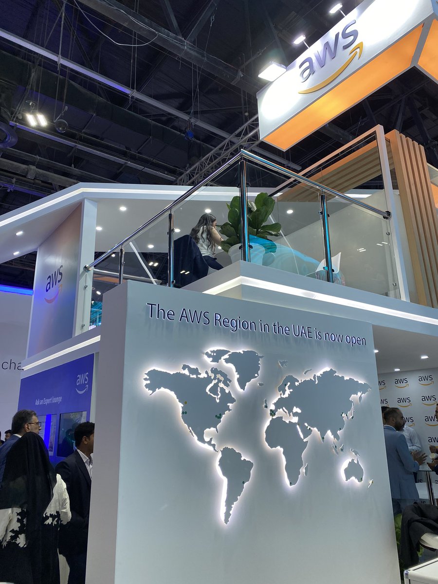 Long time no events and what a great way to go back! Busy morning today at #GITEX2022 🙌