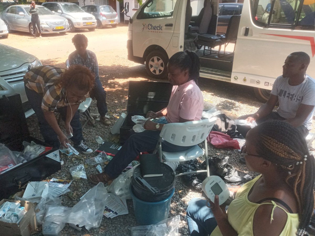 ThruZim's tweet photo. #YCheck team begins gearing up for active field work.
Services will include screening and treatment/referrals of adolscents w range of common health conditions in Chitungwiza.
A few more tools pending before they head out soon.
@FarrieAFC
@aoife_md https://t.co/k9CGUULxDd