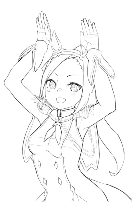 休み中絵の勉強したら絵柄変わってしまった 