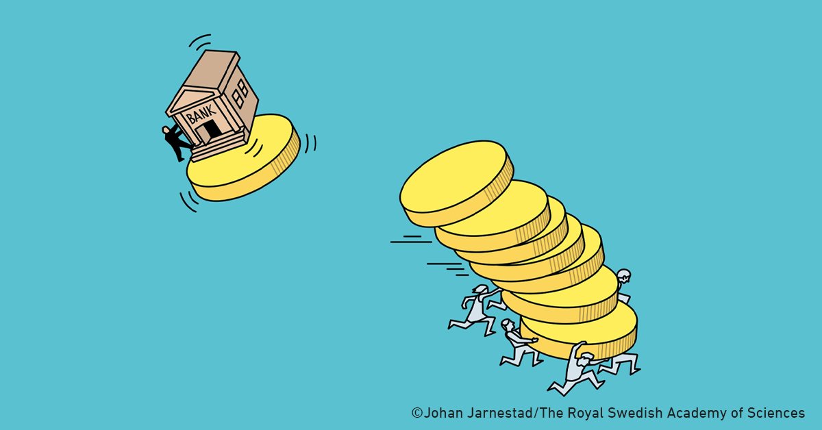 Learn more about the 2022 prize in economic sciences:  

Press release: bit.ly/3BxmNuI 
Popular information: bit.ly/3BHFwDV
Advanced information: bit.ly/3StCGJy