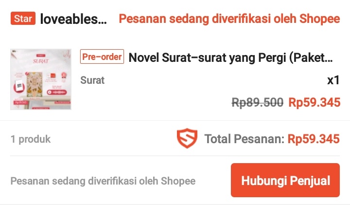 ambitiours's tweet photo. peluk peluukkk! 🤩
jadinya aku beli ssyp dlu, maaf mako, love you mwah. semoga nanti ada flash sale/diskon lagi 😅
@heretheunsaid @Loveableous #ssyp #Suratsuratyangpergi https://t.co/YOnmslz03O