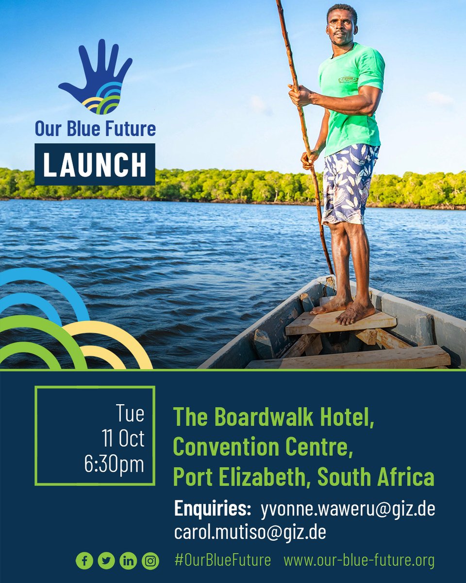 carol_mutiso's tweet photo. The 2022 WIOMSA symposium is officially on! This means the count down to the OBF launch is T-1! Join us if you are in Port Elizabeth (Gqeberha) or virtually. 

Link dropping shortly.

#WIOMSA2022 
#OurBlueFutureLaunch
#OurBlueFuture https://t.co/YfjPLlfVUK