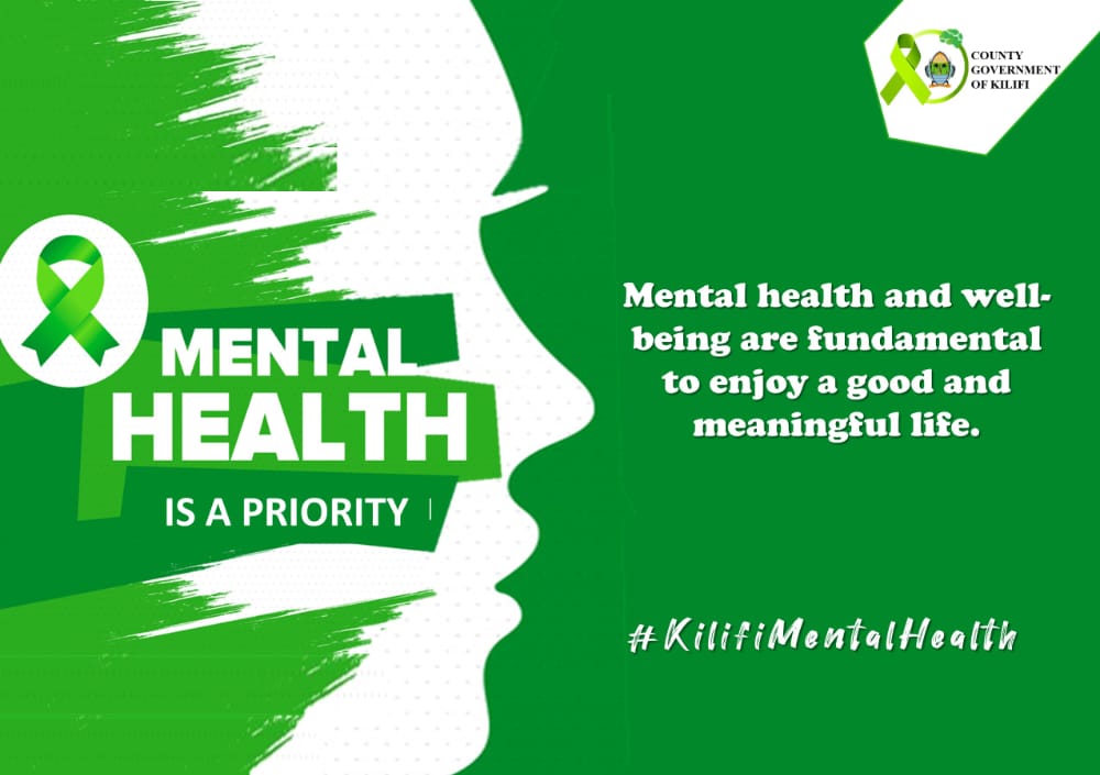Mental health and well-being is fundamental when enjoying a good and a meaningful life. #KilifiMentalHealth #WMHDay2022 @DOHkilifi @MentalHealthKE @damateresia8 @chebetfay21 @lucas_fondo @YoungSafeOrgan1 @Amref_Kenya @MentalHealthKe_ @Leilaisaak2 @eliaskeke1 @safecommunity4
