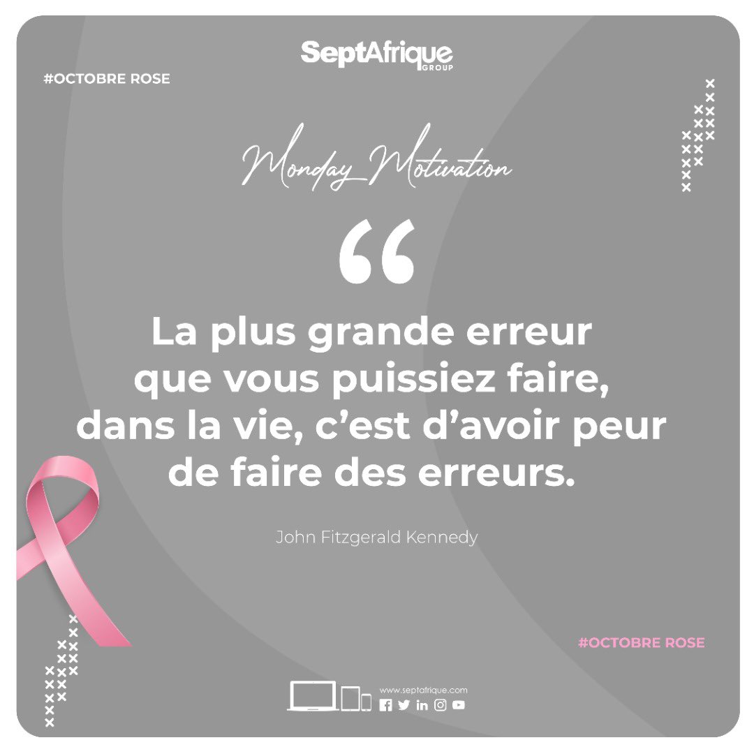 SeptafriqueB's tweet photo. Excellent début de semaine 🤩
#kebetu #mondaymotivation #octobrerose #senegal https://t.co/vVrvtD4y2H