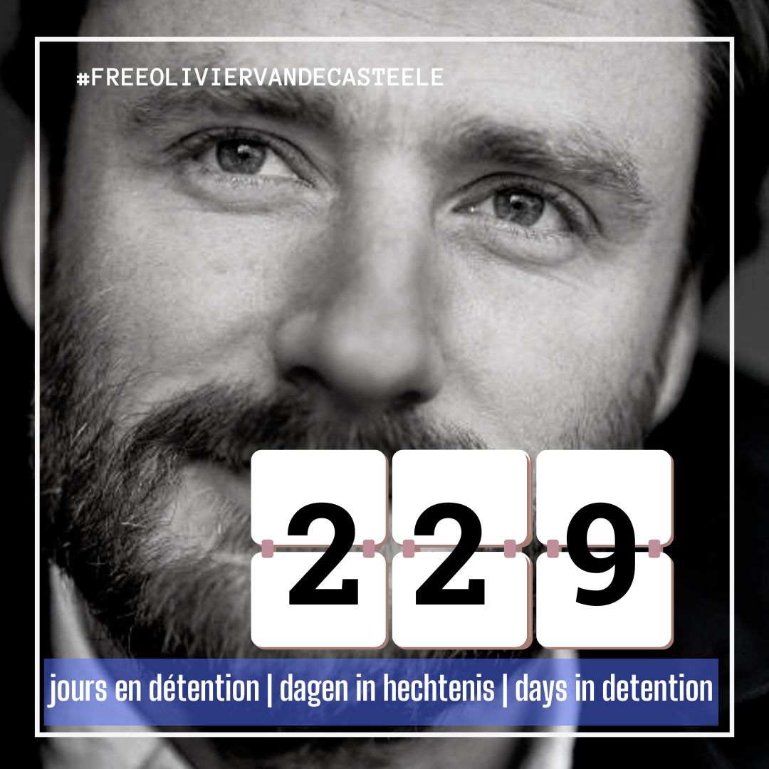 FreeOlivierVDC's tweet photo. 😢 Everyday is a day too much… You are missed … 💔
#229days of unjust detention for Olivier 😢
Support #freeoliviervandecasteele 👇
Sign & share the petition requesting his immediate release https://t.co/Lt2s0aCWpU ✍️
#Thankyou #notatarget #oliviervandecasteele 🙏 https://t.co/L3AtcFBcPW