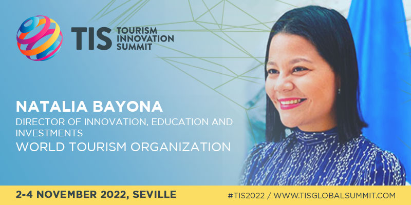 tissevilla's tweet photo. Natalia Bayona (@UNWTO), will be speaking at #TIS2022!

👉🏻 Get your ticket here: https://t.co/wunBxfyTI9 

📅 Take a look at our preliminary agenda: https://t.co/IEEktvqL7I

#tourism #travel #hospitality #destinations #mobility #mice #businesstravel #distributionchannels https://t.co/kkZ8Uk9rKe