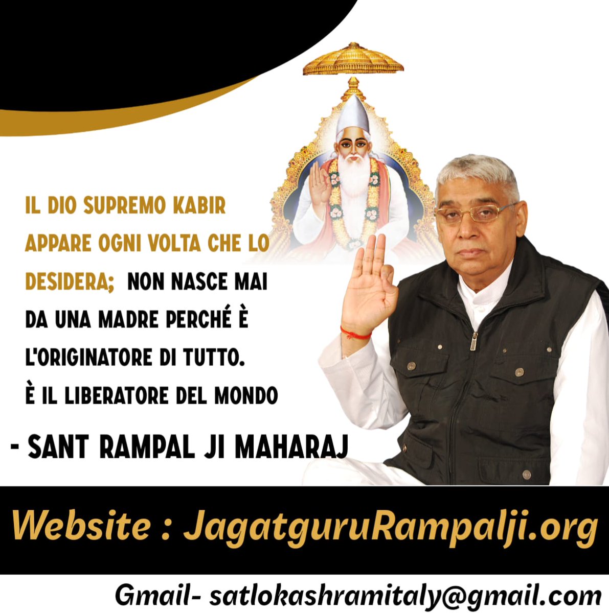 Tutti dovrebbero ascoltare il discorso spirituale del Vero Maestro Spirituale Sant Rampal Ji Maharaj per la pace e la salvezza eterna. - #itlay
