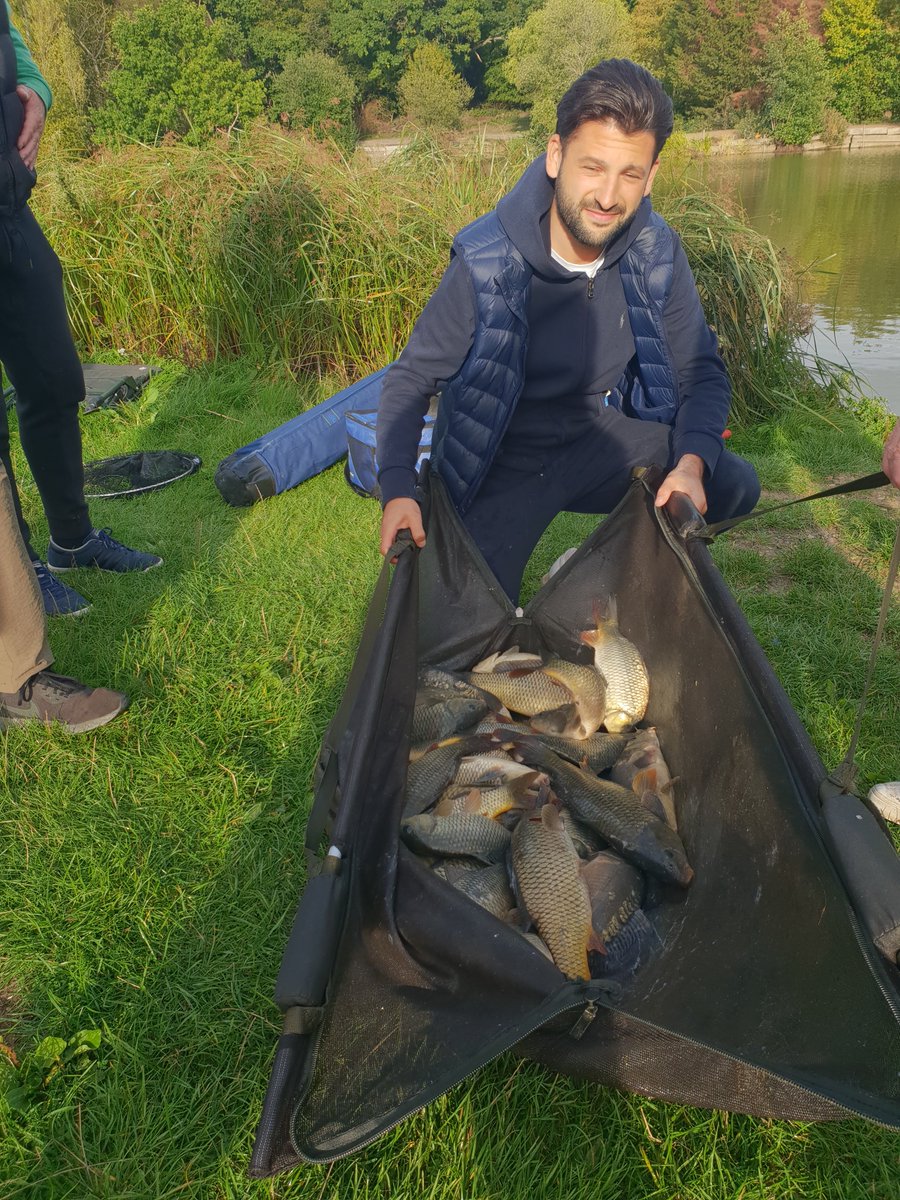 Nwb100's tweet photo. Third anniversary fishing day for Tom Fearey memorial trophy day. This was held at Clavering Hanbury Waltham Abbey.
This year it was won by Charlie Fearey making sure the trophy was kept in the family! Well done Charlie and everyone who took part! https://t.co/TVttsvARAf