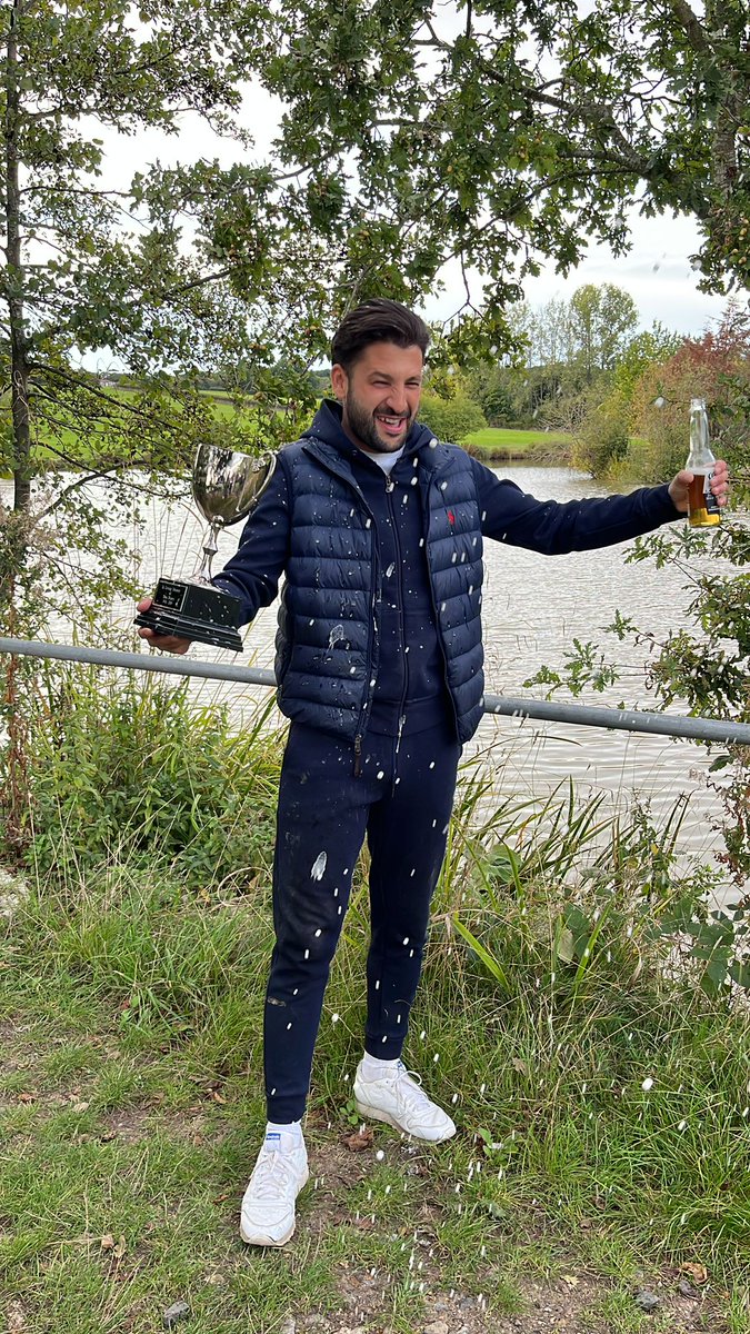 Nwb100's tweet photo. Third anniversary fishing day for Tom Fearey memorial trophy day. This was held at Clavering Hanbury Waltham Abbey.
This year it was won by Charlie Fearey making sure the trophy was kept in the family! Well done Charlie and everyone who took part! https://t.co/TVttsvARAf