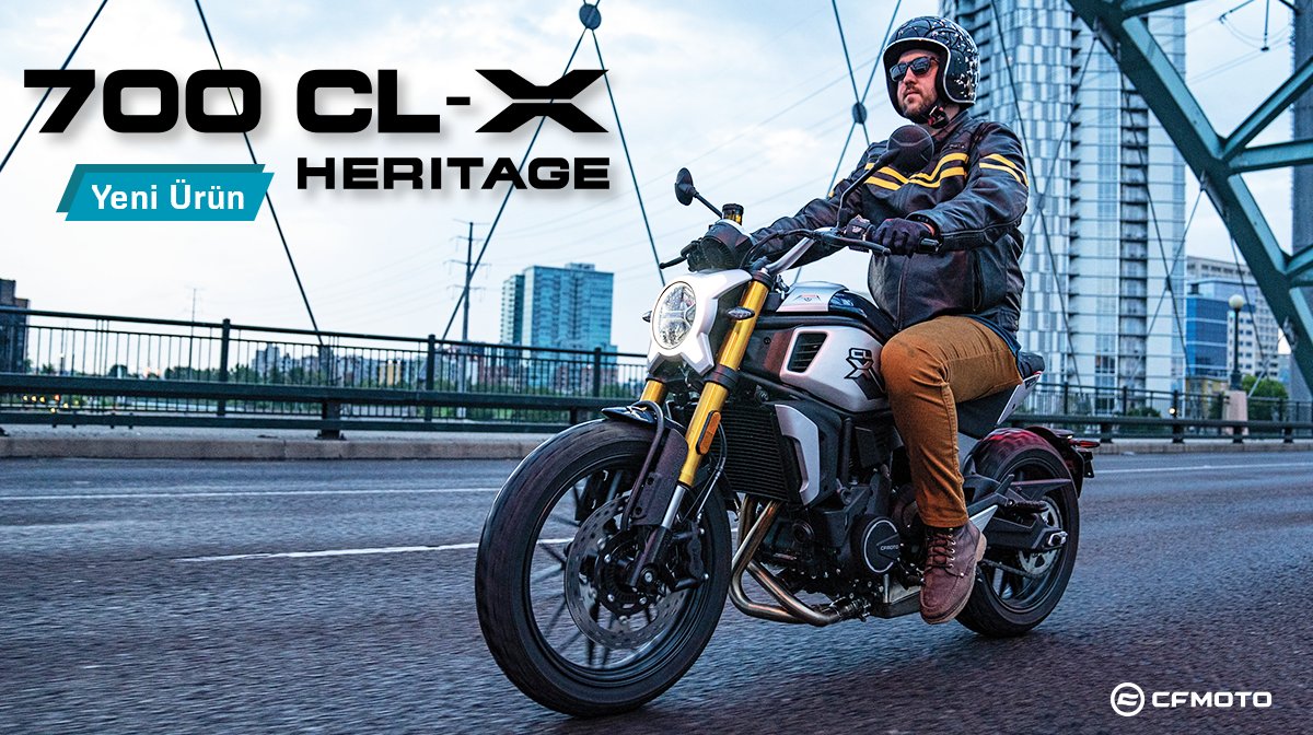 cfmototurkiye's tweet photo. Yeni 700 CL-X Heritage ile özgürlüğü hissetin!
Cruise Kontrol Sistemi ve 2 farklı sürüş moduna sahip 700 CL-X Heritage'in güçlü motoru size gerçek özgürlüğü hissettirecek! 🙂
700 CL-X Heritage'i yakından incelemek için > https://t.co/9kLqMrFxPJ
•
@cfmotoofficial #cfmoto #700CLX https://t.co/zIIw6wXLpe