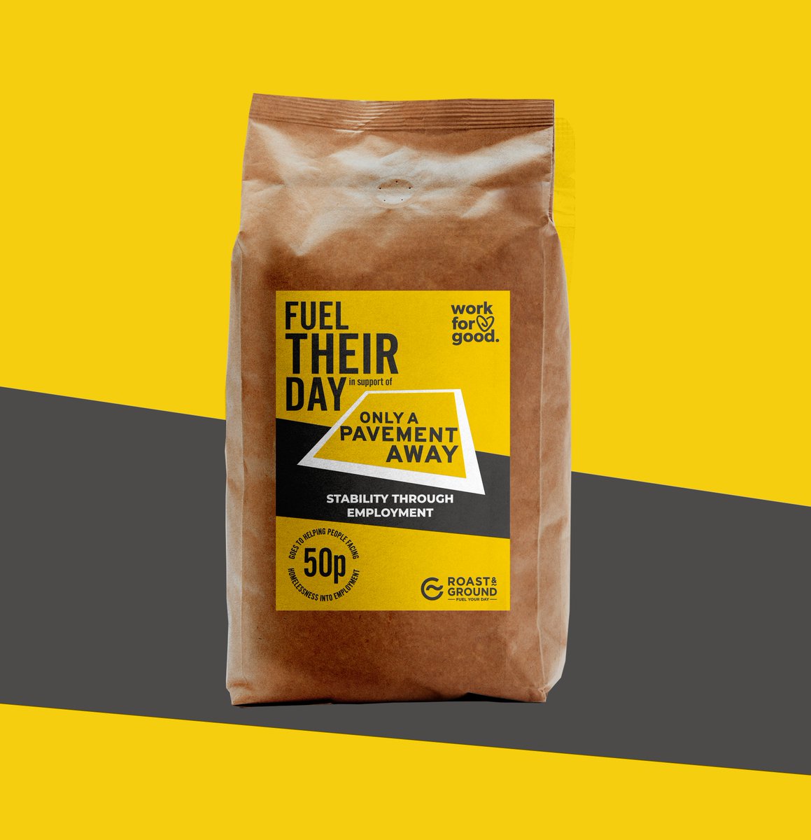Roast & Ground (@roastground) on Twitter photo On this #WorldHomelessDay2022 we are excited to announce the launch of our the new Fuel Their Day coffee - directly supporting <a href="/apavementaway/">Only A Pavement Away</a> -helping people facing #homelessness into employment within the hospitality sector. Click here for more details: buff.ly/3yr84RC On this #WorldHomelessDay2022 we are excited to announce the launch of our the new Fuel Their Day coffee - directly supporting <a href="/apavementaway/">Only A Pavement Away</a> -helping people facing #homelessness into employment within the hospitality sector. Click here for more details: buff.ly/3yr84RC