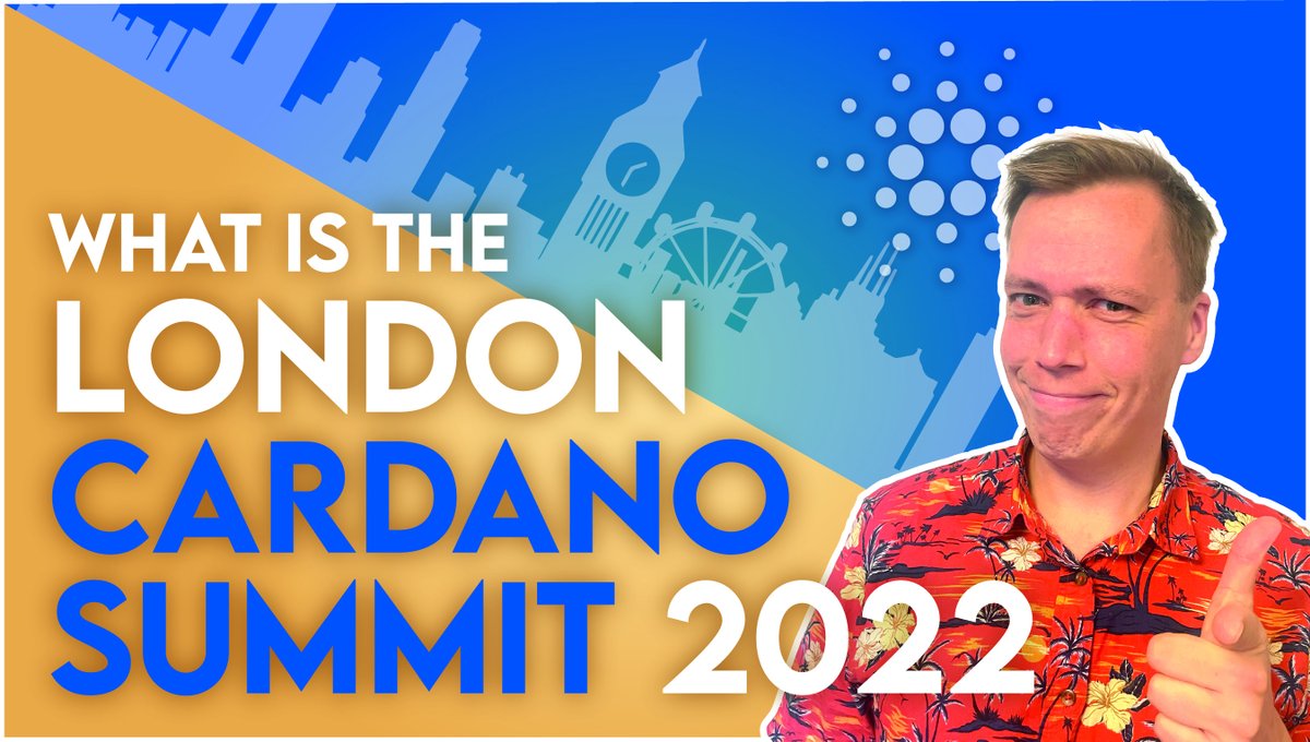 Things are coming together nicely for the #CardanoSummit2022 in London.

We want to spread the word to as many Cardano lovers as possible so give this video a little share. 

youtu.be/JIneXXhsJRw

 #Cardano #CardanoADA #ADA