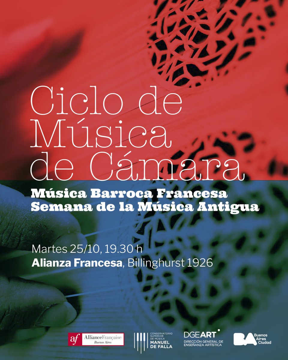 datacultura's tweet photo. 🎵CICLO de MÚSICA de CÁMARA I Programación
🙌Continúa el nuevo ciclo de conciertos de la #DGEART en @AlianzaFBsAs. Los conciertos serán los días martes, con entrada libre y sin cargo.
Te dejamos las siguientes fechas👇 https://t.co/wubA1ZWTJb
