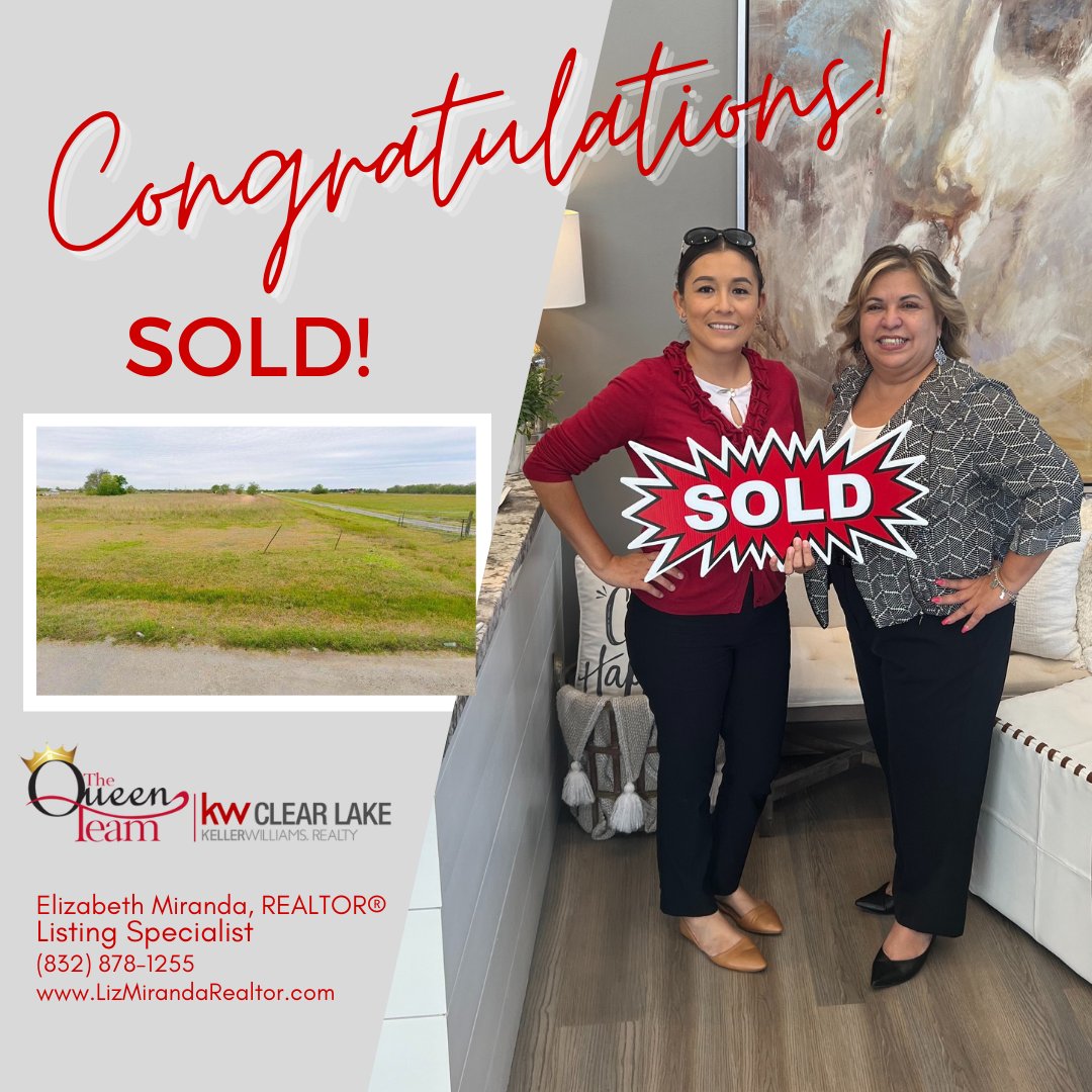 LizMirandaReal1's tweet photo. 🤔Thinking of selling?
NOW is the perfect time to buy or sell.
Let me help you. Ask me how!

Liz Miranda, Realtor®
📞 (832) 878-1255
👉 https://t.co/oRSe9ai8bh 👈

#TheQueenTeam #LizMirandaRealtor #KWClearLake #HoustonRealtor #BilingualRealtor #TexasRealtor #HoustonTX https://t.co/loi75XV3Qz
